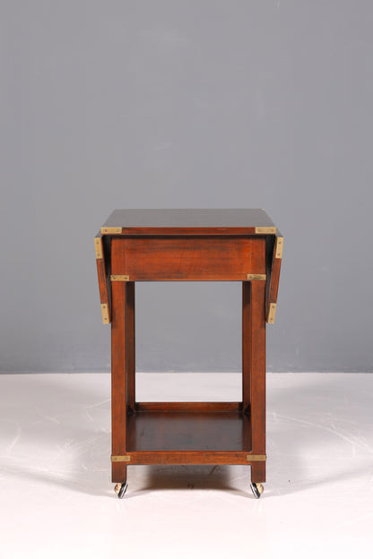 Wunderschöner Maritimer Tisch Beistelltisch Englischer Klapptisch Ablagetisch Serviertisch Bar Wagen