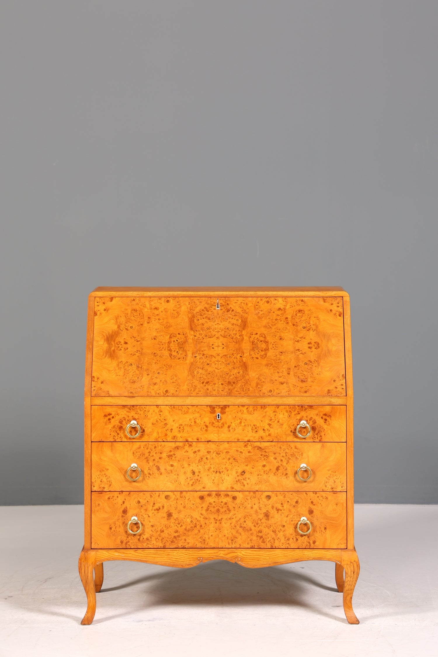 Wunderschöner Sekretär um 1930 Büro Kommode Kirschholz Schreibtisch Bürokommode