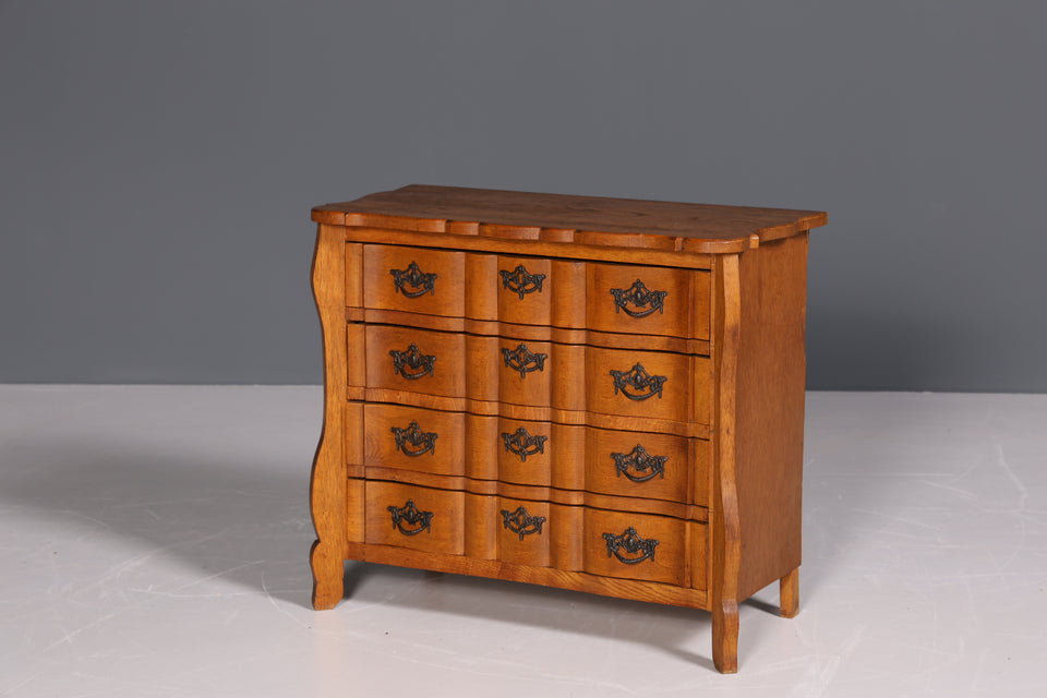 Traumhafte Barock Stil Kommode massiv Holz Eiche Sideboard