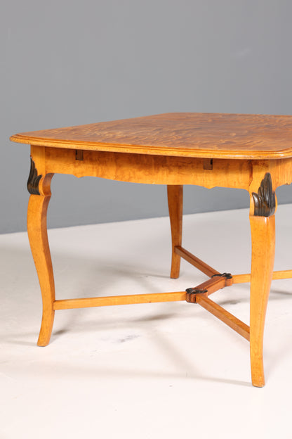 Wunderschöner Esstisch im Biedermeier Stil ausziehbarer echt Holz Küchentisch Jugendstil Esszimmer Tisch