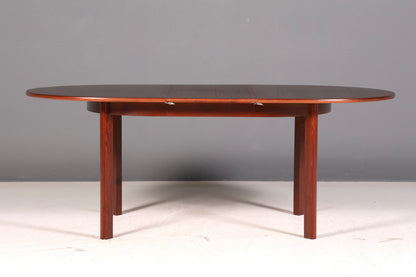 Wunderschöner Mid Century Ausziehtisch Ovaler Esstisch Küchentisch 60er Danish Design Vintage