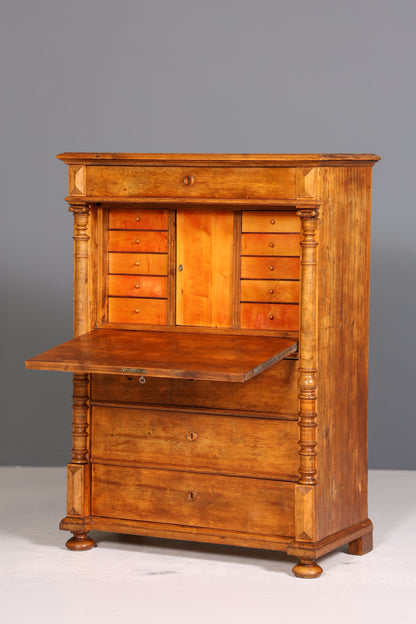 Wunderschöner Biedermeier Sekretär Gründerzeit Vertiko Antik Kommode Schreibkommode