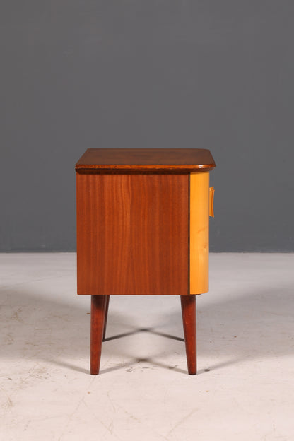Beautiful mid-century chest of drawers, vintage bedside table, 1960s side cabinet, retro, real wood