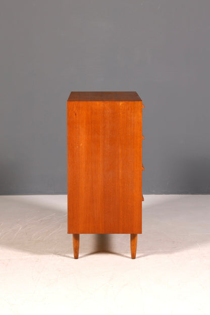 Wunderschöne Mid Century Kommode Teak Holz Sideboard Vintage Danish Design Schubladen Kommode