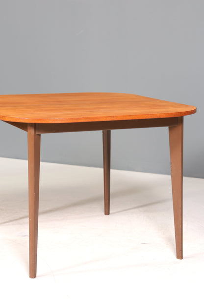 Traumhafter Mid Century Esstisch ausziehbarer Danish Design Teak Holz Küchentisch Esszimmer Tisch