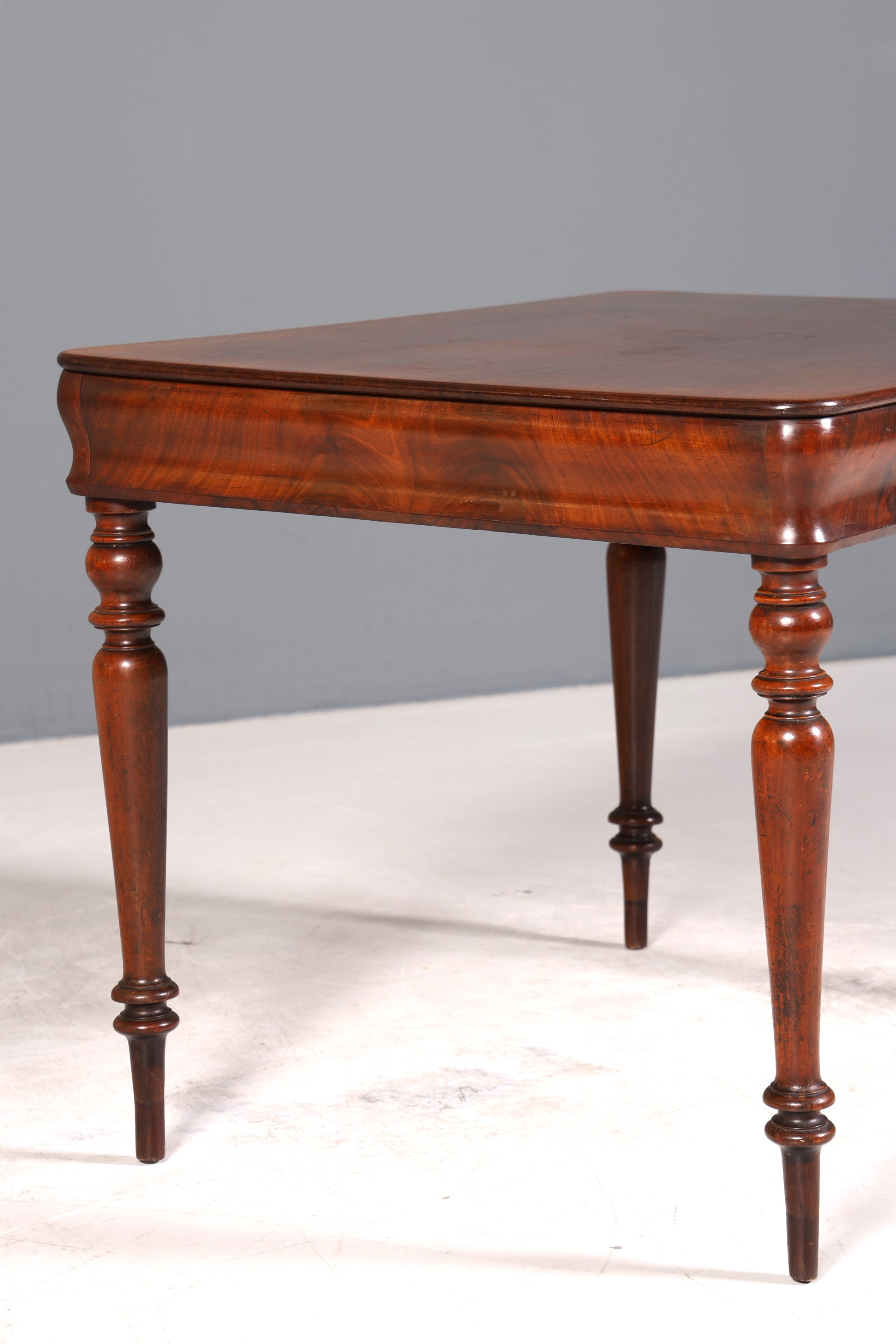 Filigraner Englischer Schreibtisch Englisch Desk Louis Philippe Empire Stil Bürotisch Antik Office Table