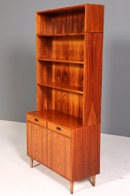 Traumhaftes Mid Century Regal echt Holz Schrank Danish Design Retro Kommode Vintage Bücherregal 60er Jahre 3 von 3