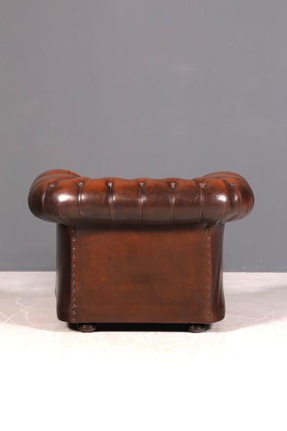 Edler Original Chesterfield Sessel Englischer Armlehnsessel Englisch Herrensessel