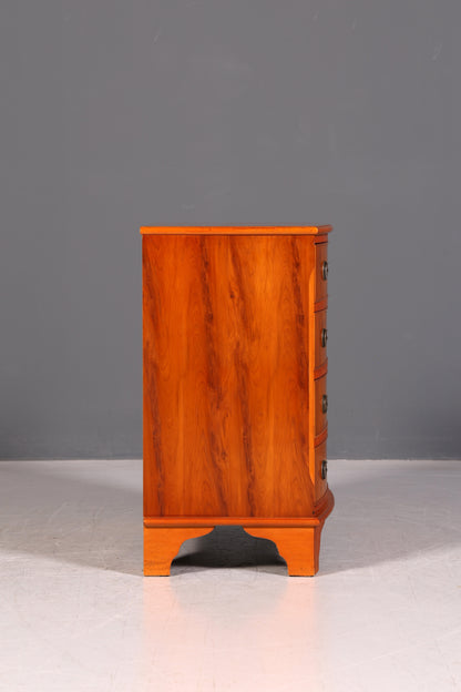 Traumhafte Englische Kommode Eibe Echt Holz Schrank 60er Jahre Sideboard Anrichte Vintage