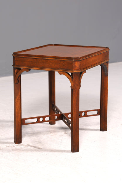 Edler Englischer Beistelltisch der Marke Bevan Funnell Mahagoni Side Table Ablagetisch Antik Vintage