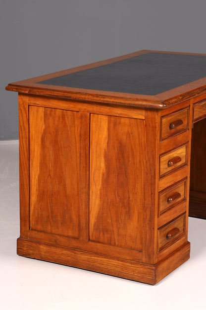 Wunderschöner Schreibtisch im Bauhaus Stil Art Deco Bürotisch Office Table Eiche Antik Vintage