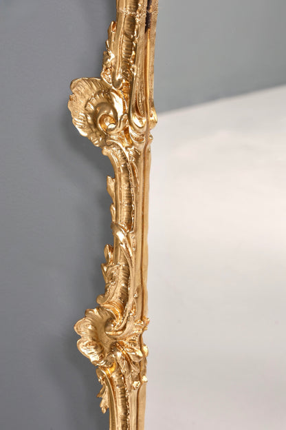 Wunderschöner Prunk Barock Stil Wandspiegel Ornamenten Gold Spiegel Flurspiegel Spiegel