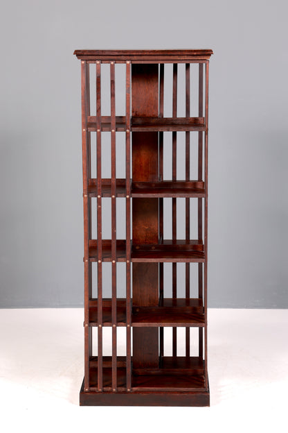 Traumhaftes Englisches drehbares Bücherregal UK Revolving Bookcase Regal