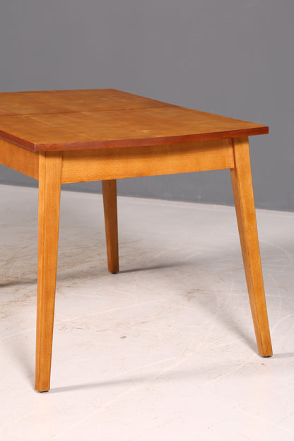Traumhafter Mid Century Esstisch ausziehbar Vintage Tisch Retro Küchentisch Esszimmertisch echt Holz