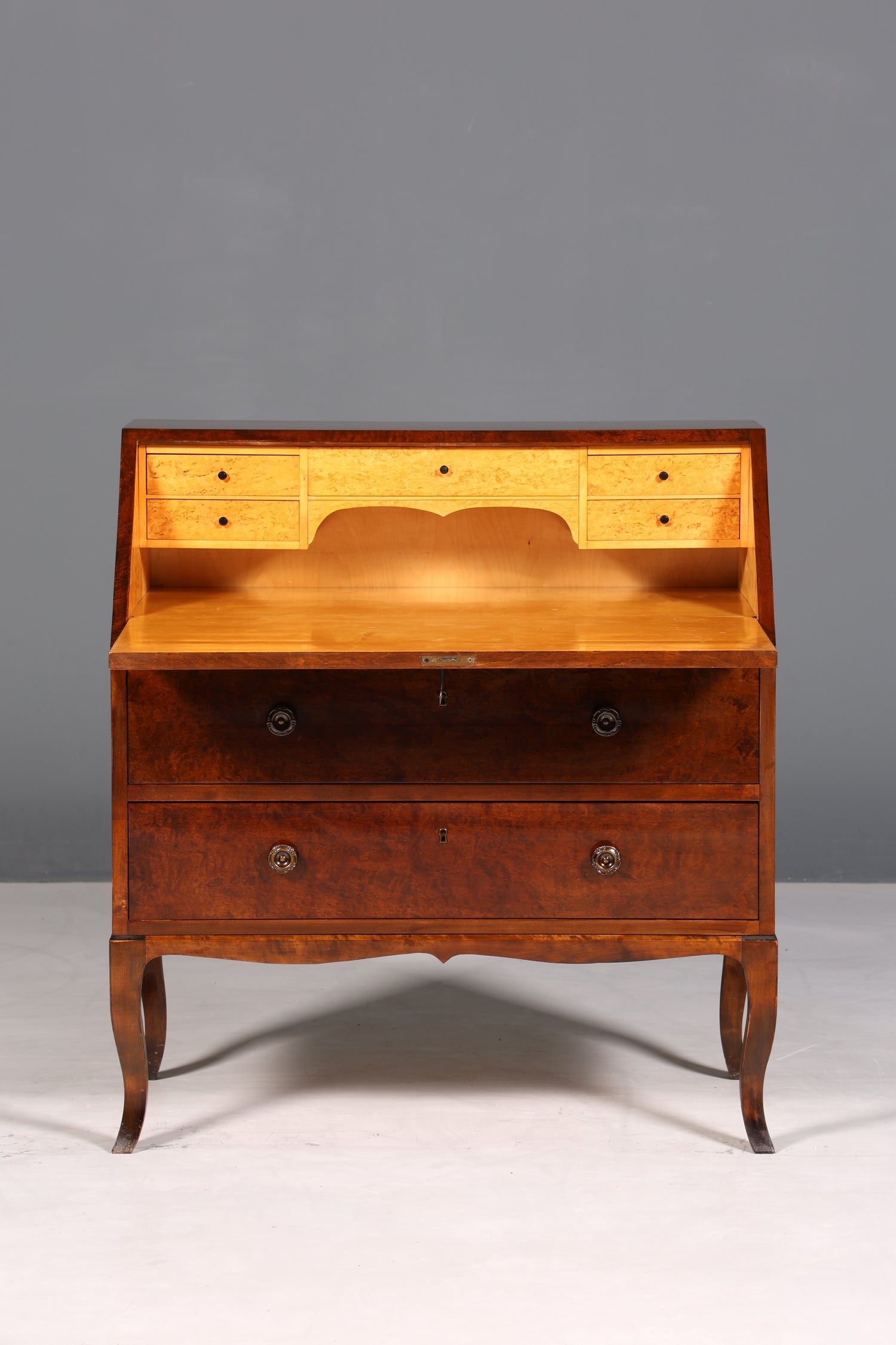 Wunderschöner Sekretär im Art Deco Stil Antik um 1930 Büro Kommode Schreibkommode