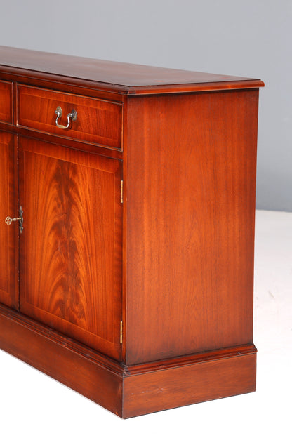 Wunderschönes Englisches Sideboard Mahagoni Schrank Antik 60s Buffetschrank Kommode