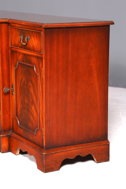 Wunderschönes Englisches Sideboard Mahagoni Schrank Antik 60s Buffetschrank Kommode