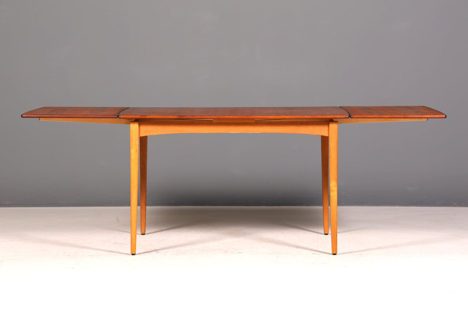 Traumhafter Mid Century Esstisch ausziehbarer Danish Design echt Holz Küchentisch Esszimmer Tisch