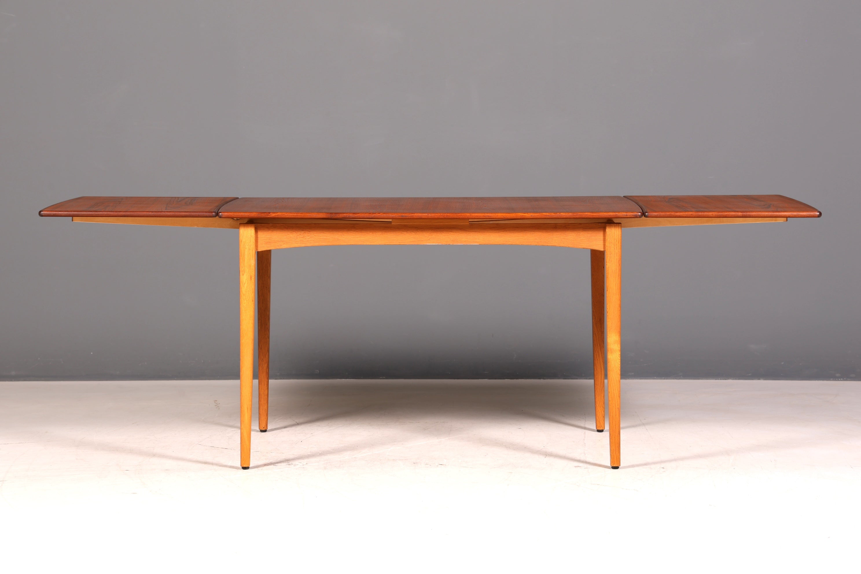 Traumhafter Mid Century Esstisch ausziehbarer Danish Design echt Holz Küchentisch Esszimmer Tisch
