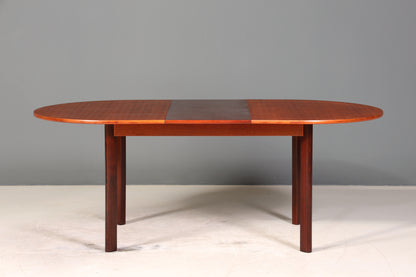 E892 Finish Schlichter Mid Century Esstisch ausziehbarer Vintage Tisch Retro Küchentisch