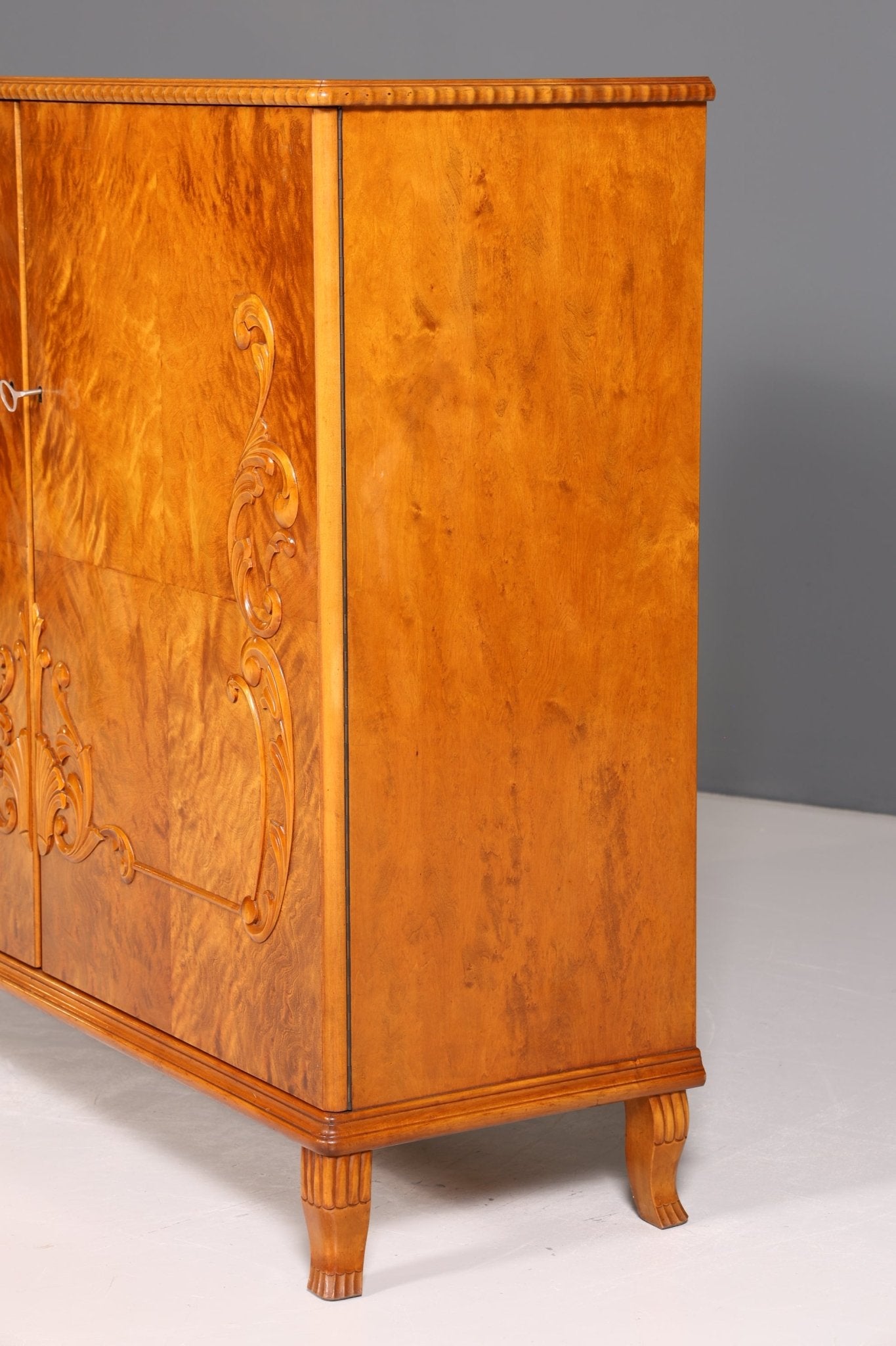 Edler Original Art Deco Schrank Vertiko Sideboard um 1930 Highboard Kommode