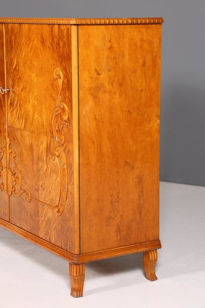 Edler Original Art Deco Schrank Vertiko Sideboard um 1930 Highboard Kommode