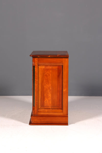 Edle Kommode im Biedermeier Stil Englischer Stil Eibe Echt Holz Sideboard Antik