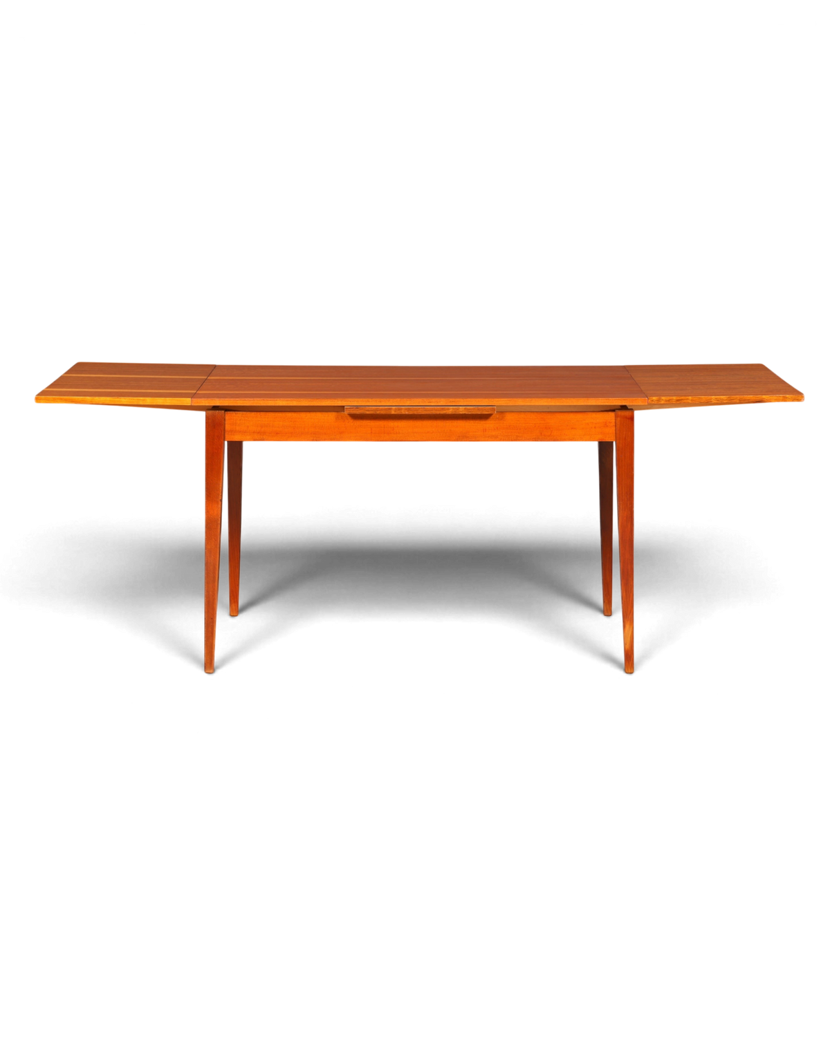 G597 Finish cm Schlichter Mid Century Esstisch ausziehbarer Vintage Tisch Retro Küchentisch (Kopie)