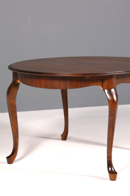 Wunderschöner Chippendale Tisch ausziehbarer Esstisch Küchentisch Barock Stil Esszimmer Tisch Konferenztisch