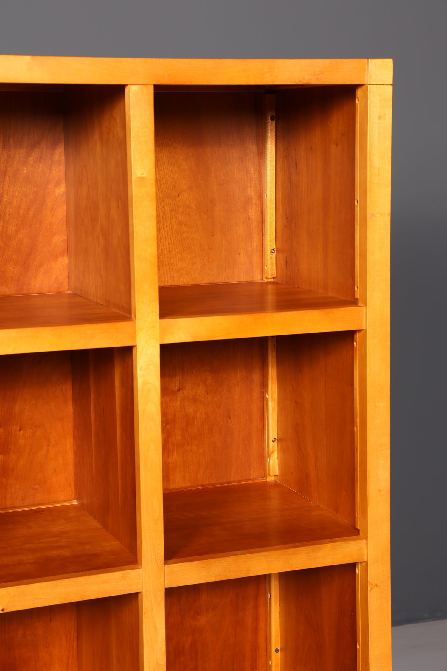 Original Drexel Heritage Bücherregal Kirschholz Regal USA Bookshelf Buchablage Massiv Holz Vintage Standregal Antik