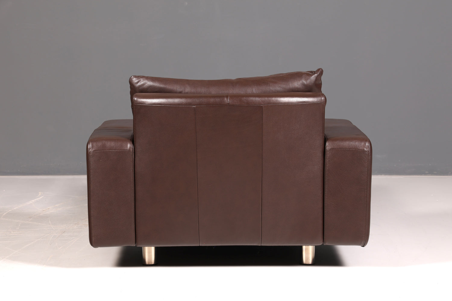 Wunderschöne Stressless E200 Récamière Echtleder Braun Longchair Ottomane Ledersofa Relaxliege Vintage