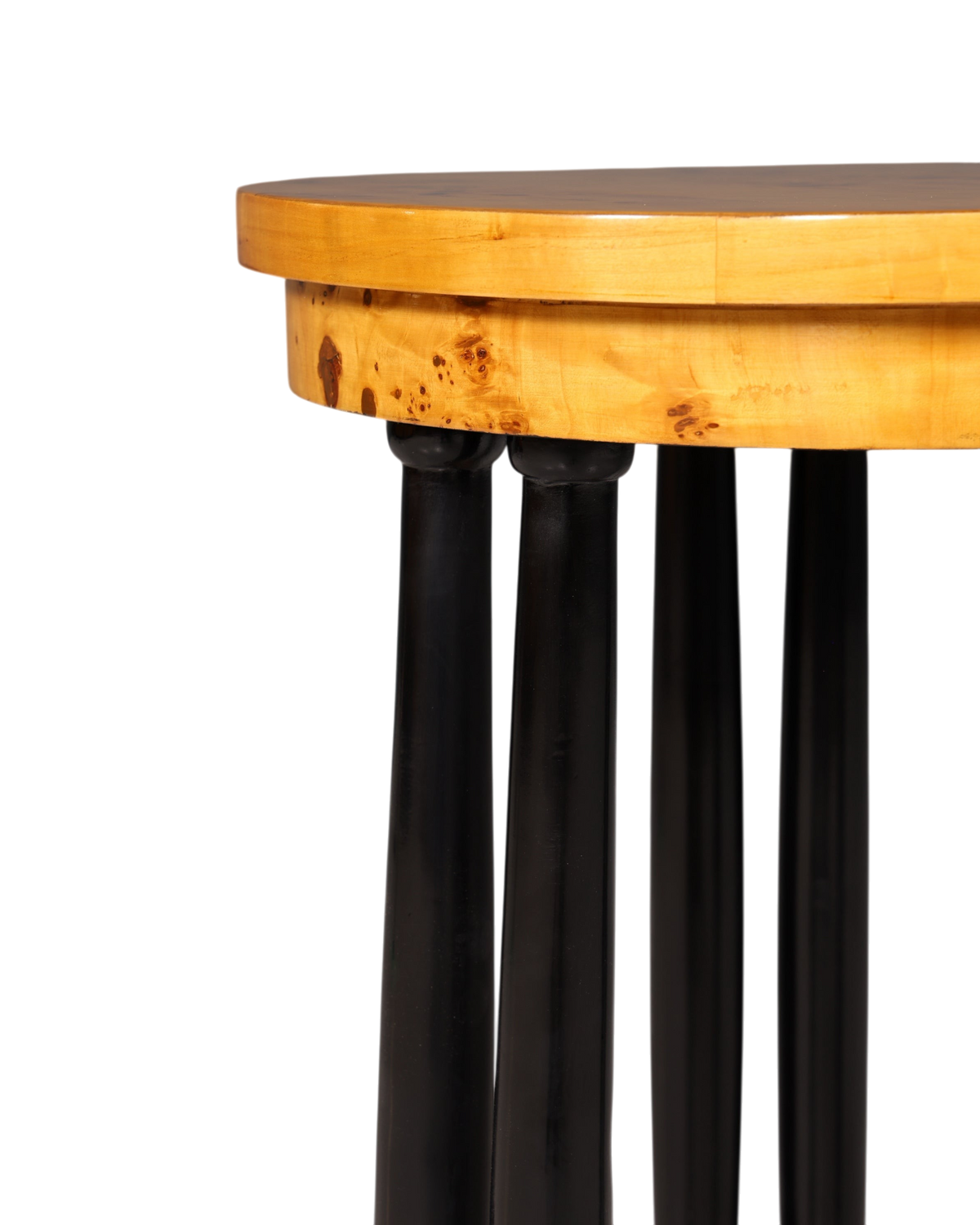 Stilvoller Art Deco Stil Tisch Luxus Couchtisch Biedermeier Ablagetisch Birke Wohnzimmer Tisch