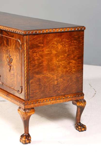 Traumhaftes Chippendale Sideboard Kommode Barock Stil echt Holz TV Schrank