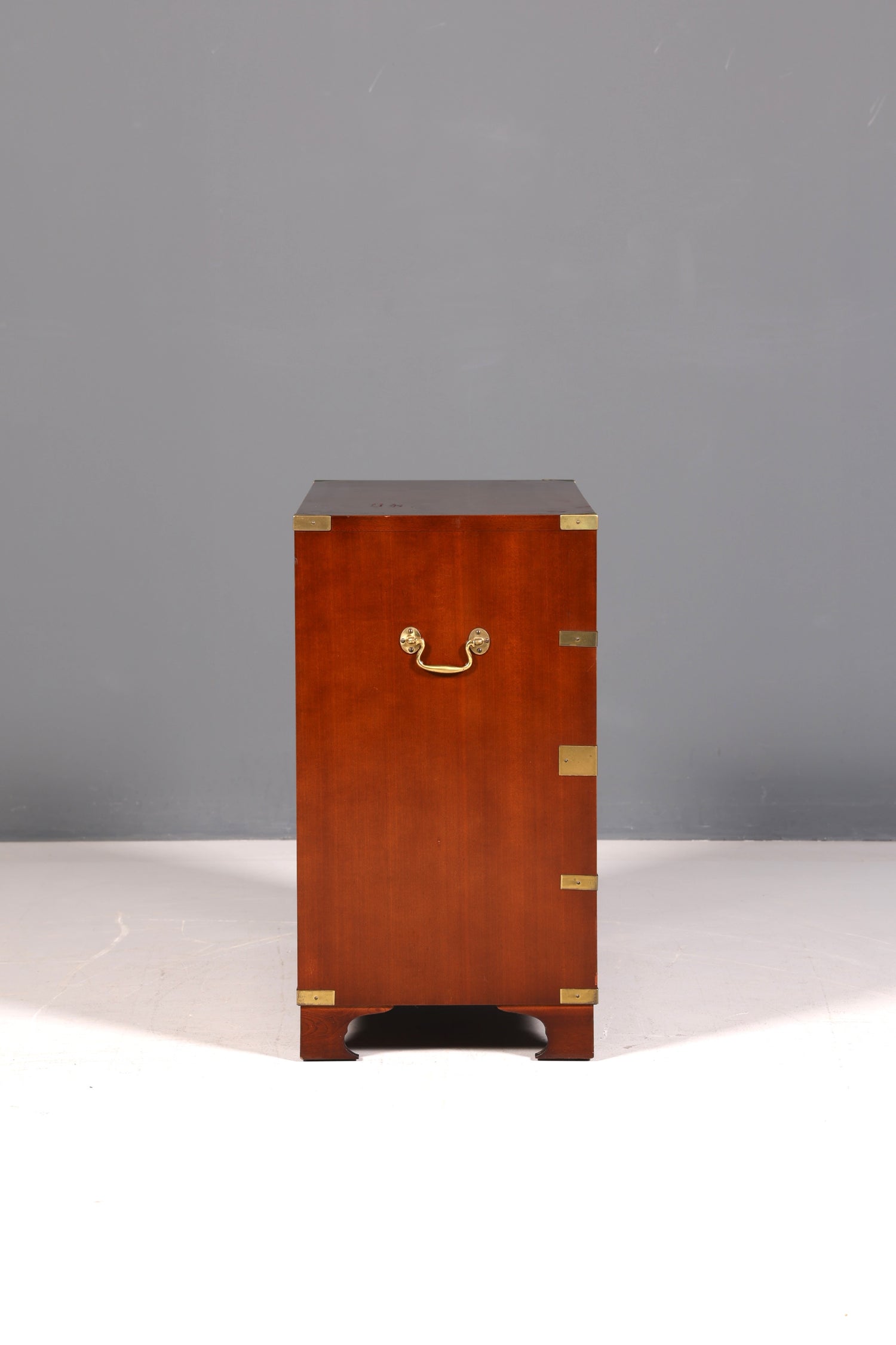 Wunderschöne Maritime Kommode Englisch Military Chest Schrank Schubladenkommode Wäschekommode