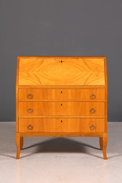 G677 Finish cm Schlichter Mid Century Sekretär Vintage Schreibmöbel echt Holz Kommode Office Secretary (Kopie)
