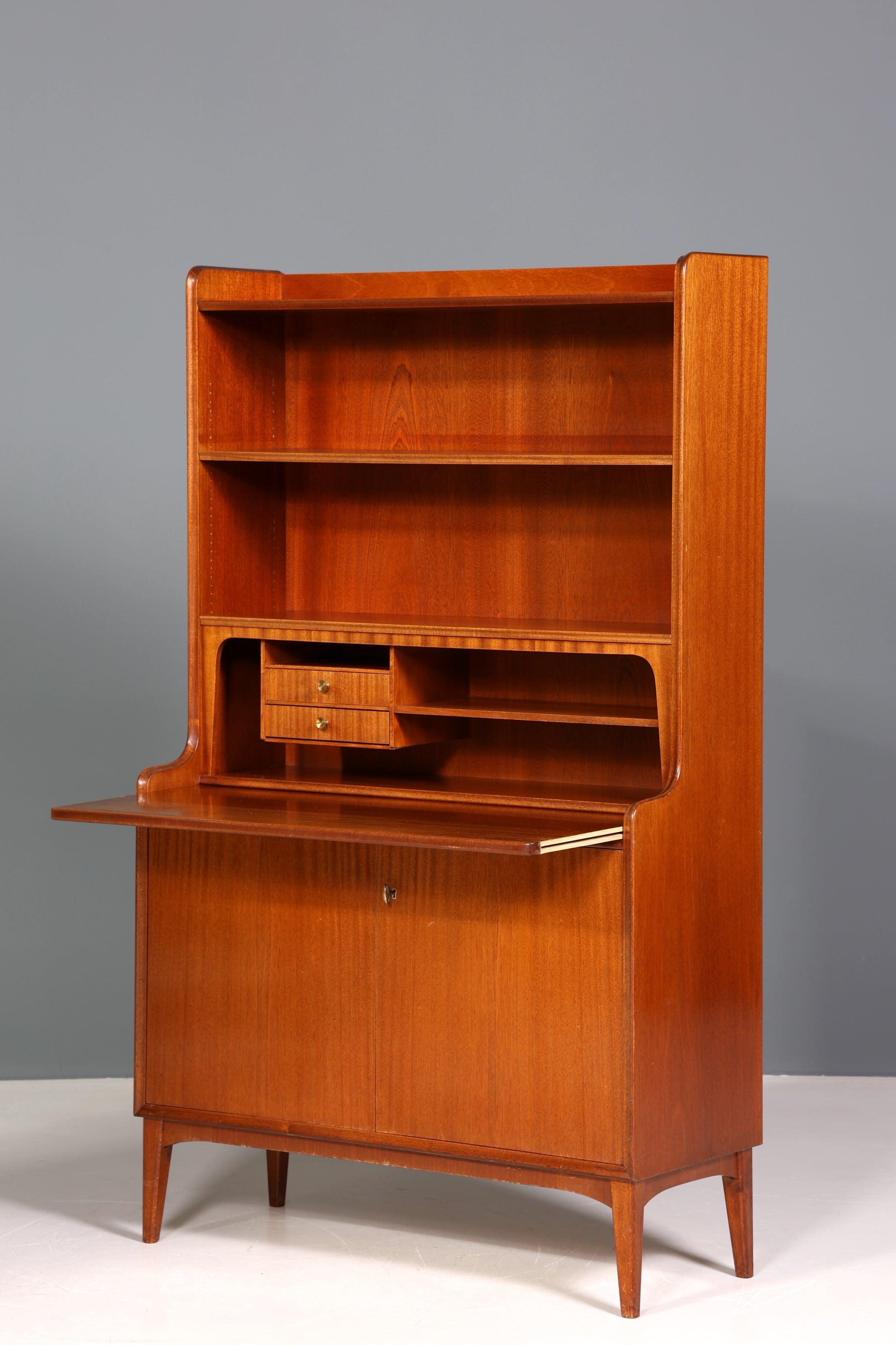 Stilvoller Mid Century Schrank &quot;Made in Denmark&quot; Highboard Sekretär Holz Regal Danish Design