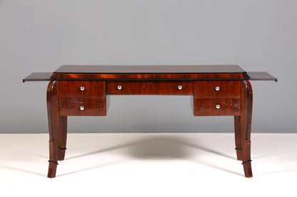Wunderschöner Art Deco Stil Schreibtisch Bürotisch Antik Stil Office Desk