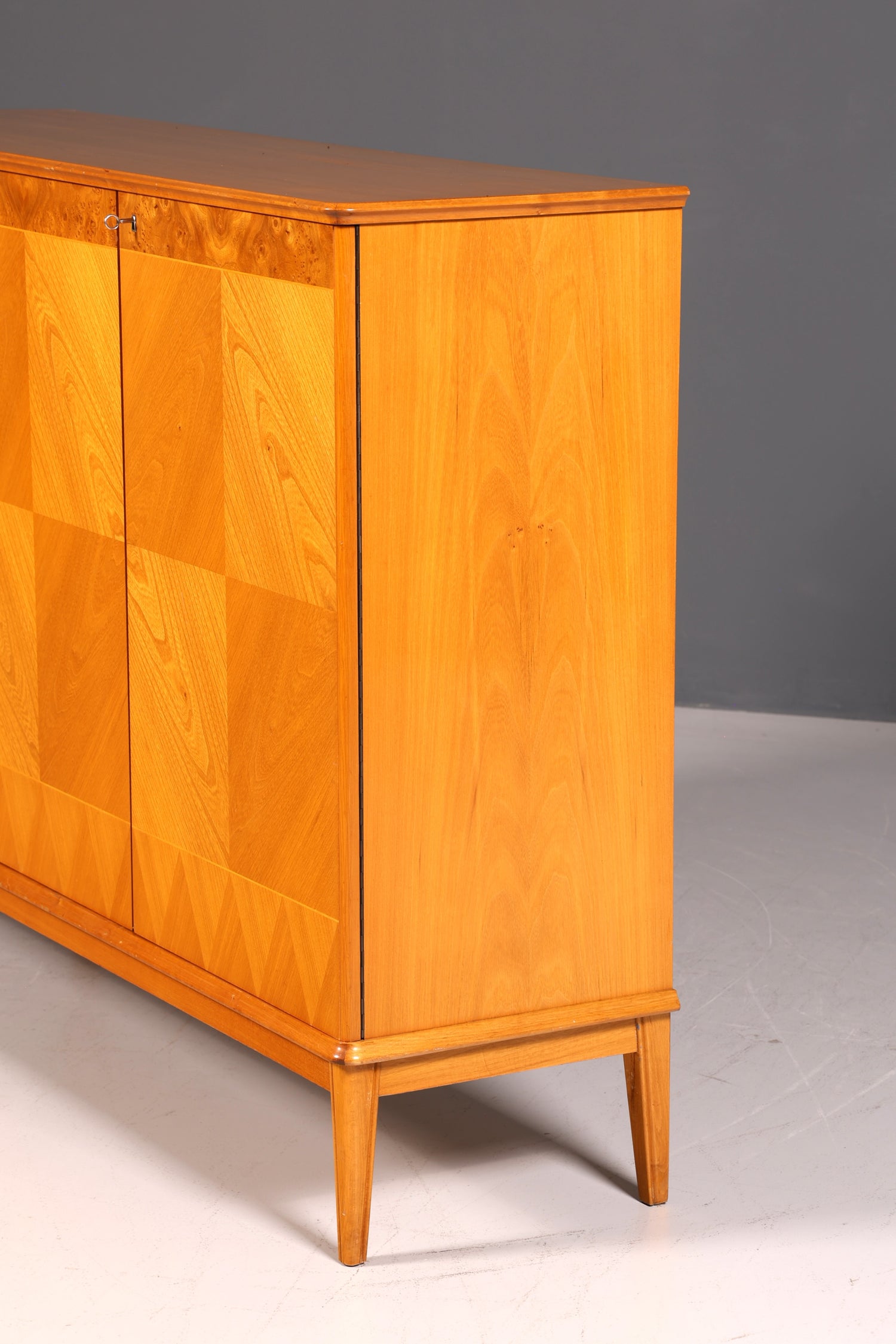 Traumhafter Mid Century Highboard Retro Vitrine 60er Jahre Schrank Kommode Vintage Designklassiker