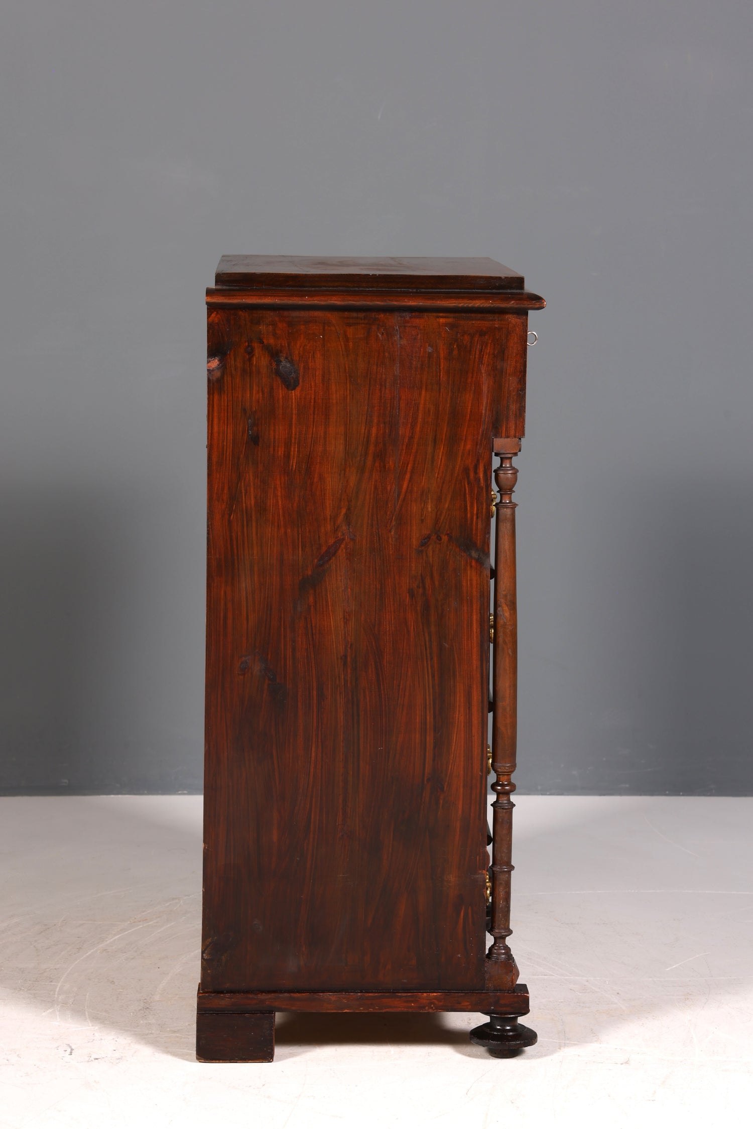 Wunderschönes Gründerzeit Vertiko Louis Philippe Kommode um 1880 Schubladenkommode