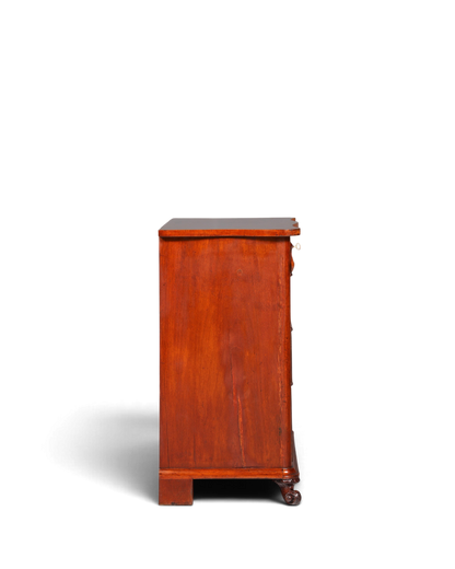 Stilvolle Louis Philippe Kommode Nussbaum Biedermeier Schubladenkommode um 1890