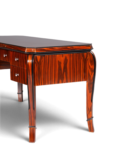 Wunderschöner Art Deco Stil Schreibtisch Bürotisch Antik Stil Office Desk