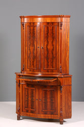 Traumhafter Louis Philippe Eckschrank Antik Gründerzeit Schrank um 1880