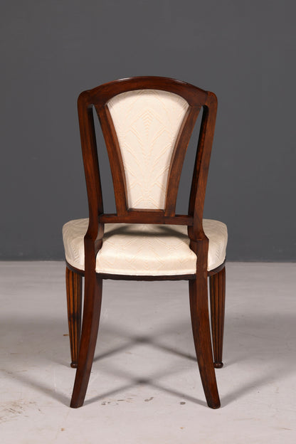Elegant Art Deco chair Vintage dining chair writing desk chair upholstered chair armchair kitchen chair 2 of 2