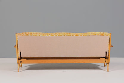 Wunderschönes Chippendale Sofa Barock Stil Wiener Geflecht Schlafsofa 3-Sitzer Couch Gästebett