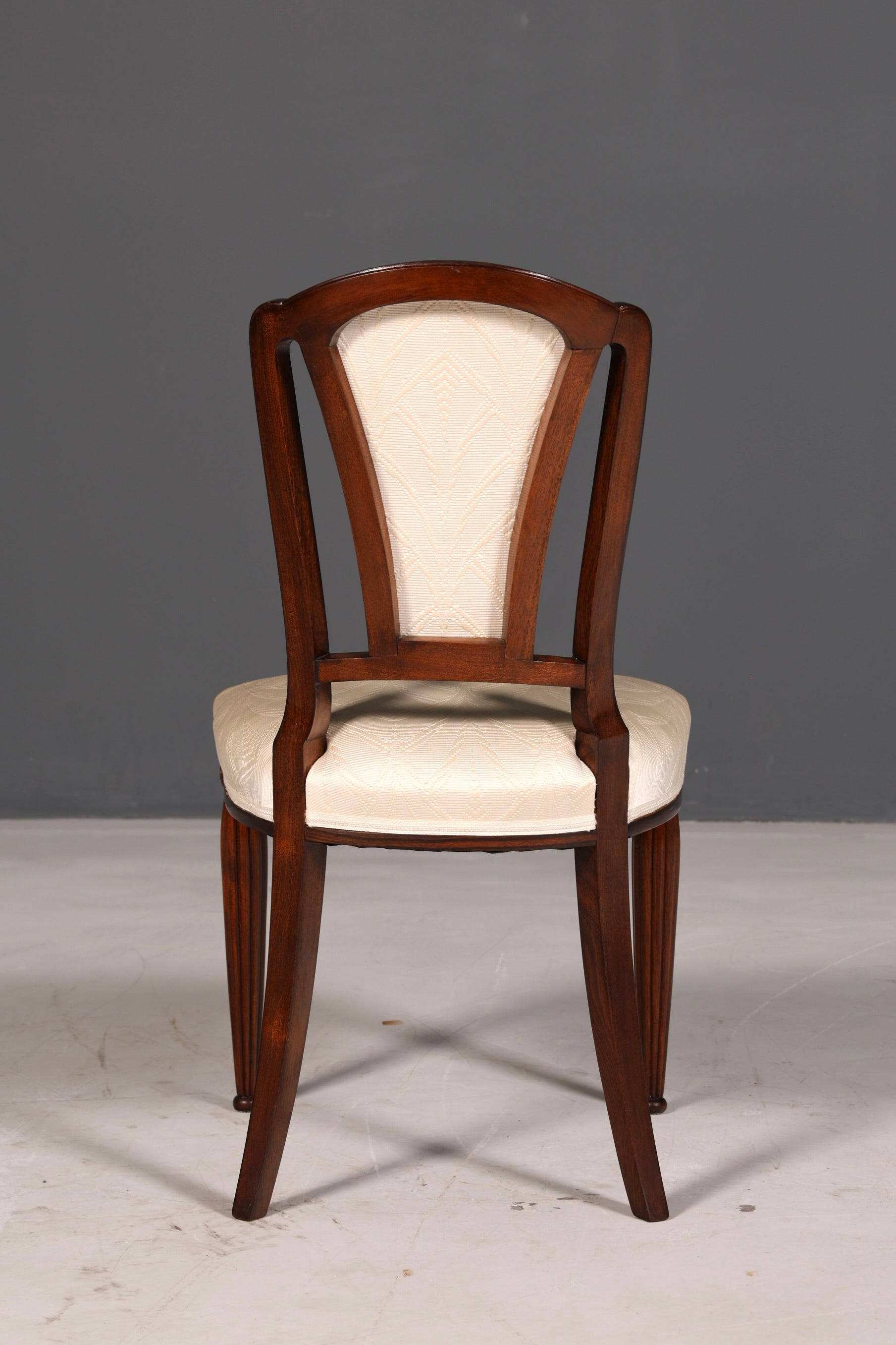 Elegant Art Deco chair Vintage dining chair writing desk chair upholstered chair armchair kitchen chair 1 of 2