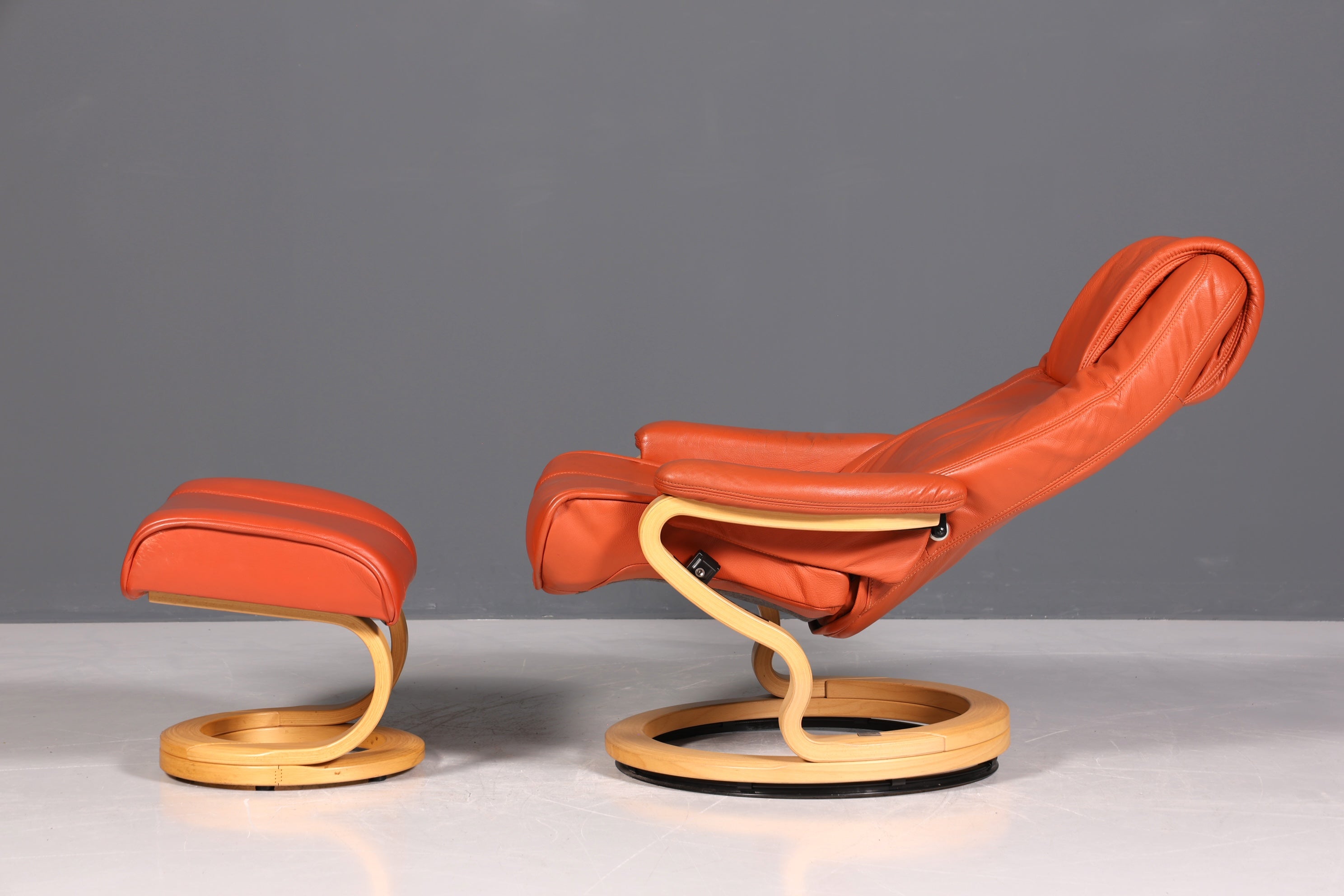 Wunderschöner Original Himolla Sessel &quot;Modell 7032&quot; Armlehnsessel mit Hocker Liegefunktion Relax Sessel