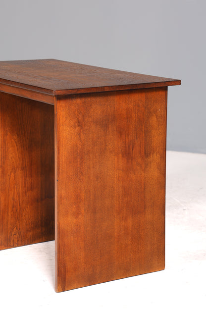Stilvoller Bauhaus Rollladen Schreibtisch Mid Century echt Holz Bürotisch Office Table