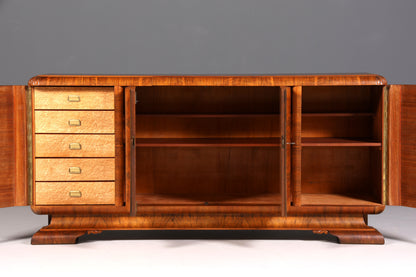 Wunderschönes Original Art Deco Sideboard Antik Schrank TV Kommode Buffet um 1930
