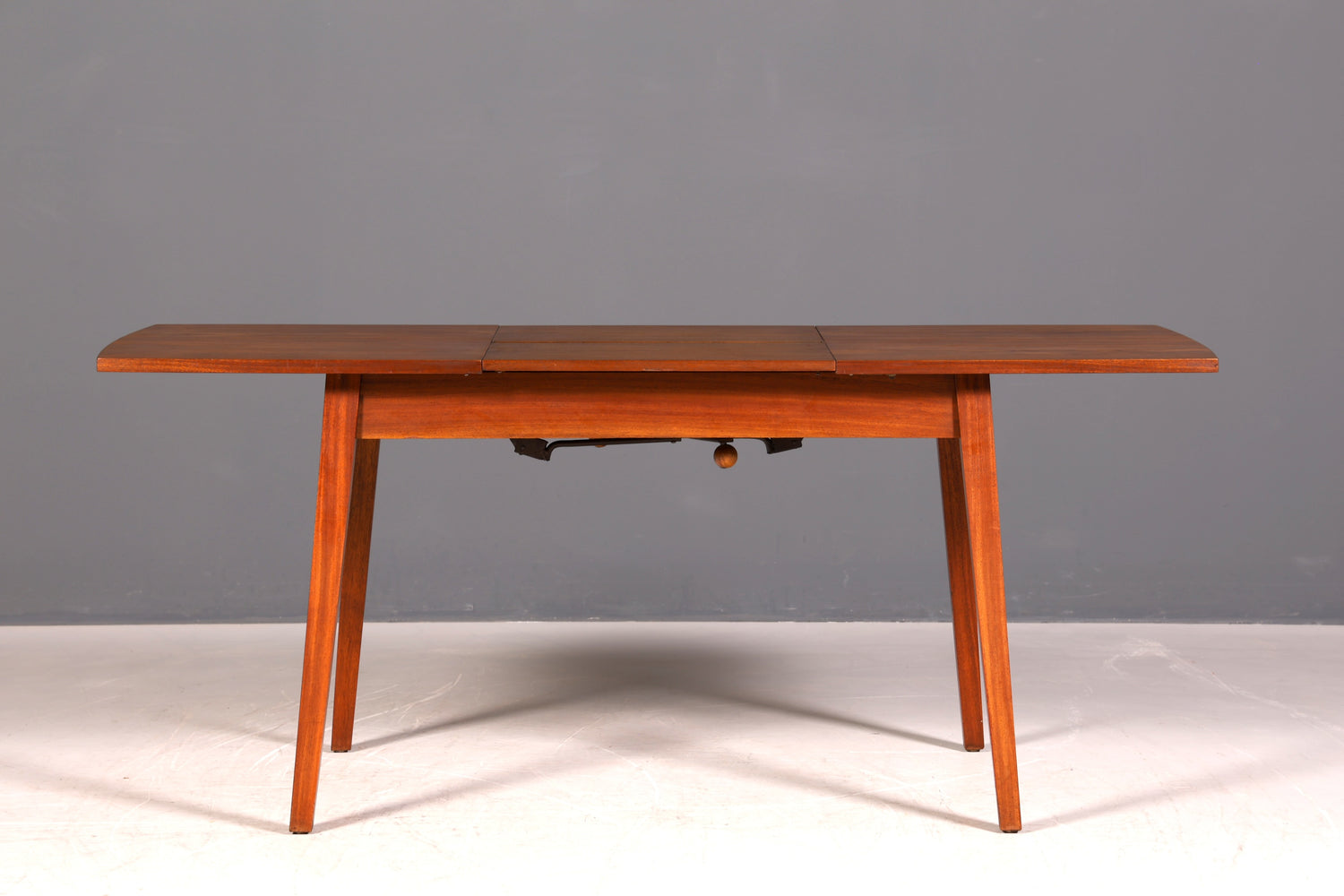 G236 Finish cm Schlichter Mid Century Esstisch ausziehbarer Vintage Tisch Retro Küchentisch (Kopie)