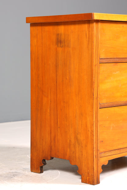 Traumhafte Jugendstil Kommode Antik Schubladenkommode echt Holz Flurkommode